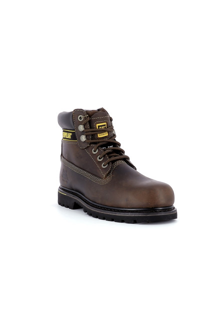 Holton - Bottines de sécurité marron pour homme  - Caterpillar © Officiel